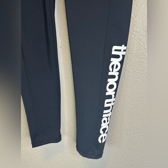 The North Face Girls "Never Stop" Tights Black Flashdry Leggings Yoga Sz M (10) - Picture 2 of 9